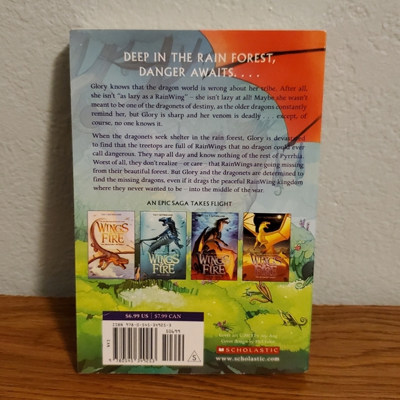 Bundle of 3 Scholastics "Wings of Fire" books. In very good used condition. - Picture 15 of 16